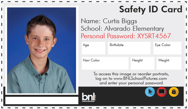 Click and Safe ID Card